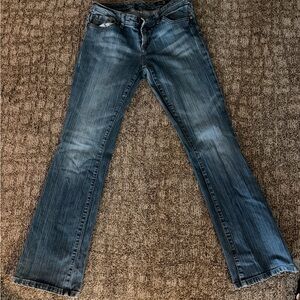 Seven7 Women's Boot Cut Jeans in Faded Blue